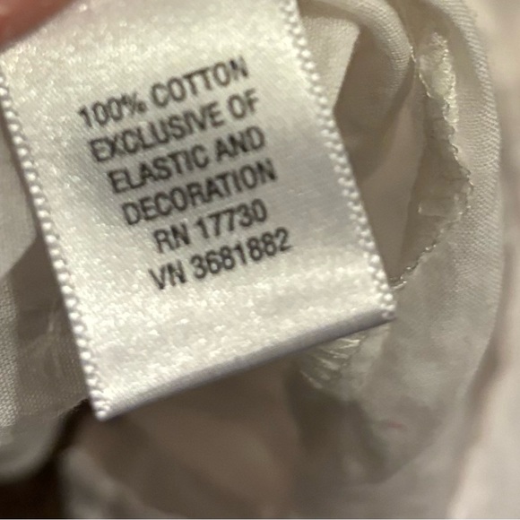 Paul & Joe White embroidered boho peasant Shirt Top Womens Xs Extra Small Cotton - Picture 7 of 7